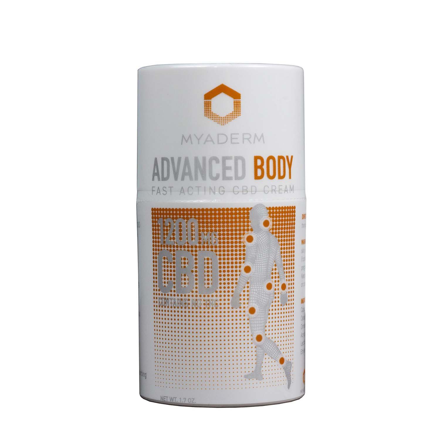 Advanced Body Fast Acting CBD Cream 1200 mg - 1.7 oz.
